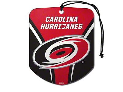 Air Fresheners with Carolina Hurricanes Logo; Red and Black