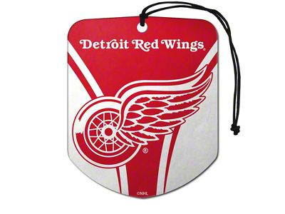 Air Fresheners with Detroit Red Wings Logo; Red