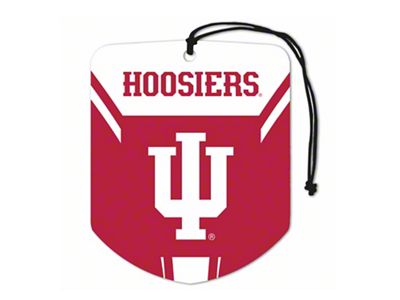 Air Fresheners with Indiana University Logo; Crimson