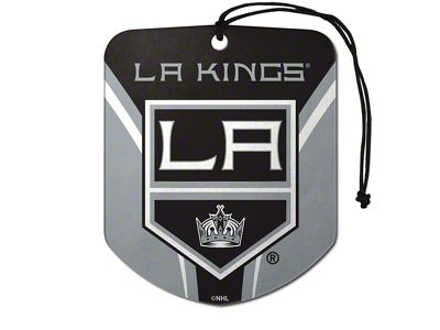 Air Fresheners with Los Angeles Kings Logo; Gray and Black