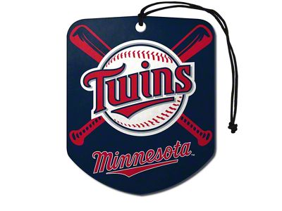 Air Fresheners with Minnesota Twins Logo; Blue and Red