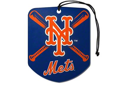 Air Fresheners with New York Mets Logo; Blue and Orange