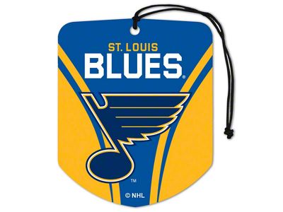 Air Fresheners with St. Louis Blues Logo; Yellow