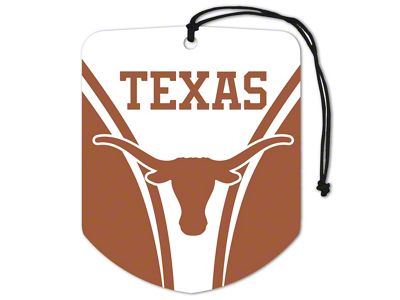 Air Fresheners with University of Texas Logo; Orange