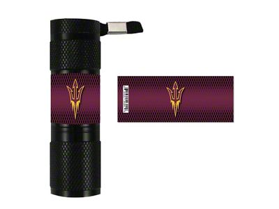 Flashlight with Arizona State University Logo; Red