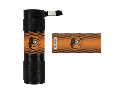 Flashlight with Baltimore Orioles Logo; Orange