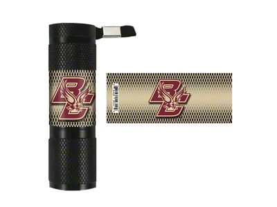 Flashlight with Boston College Logo; Gold