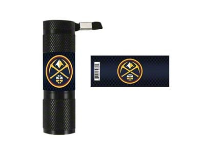 Flashlight with Denver Nuggets Logo; Navy