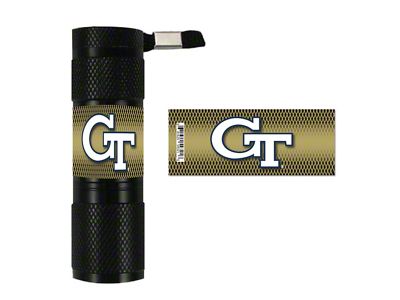 Flashlight with Georgia Tech Logo; Gold