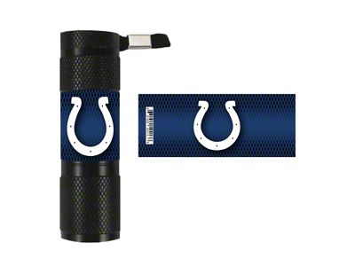 Flashlight with Indianapolis Colts Logo; Blue