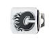 Hitch Cover with Calgary Flames Logo; Chrome (Universal; Some Adaptation May Be Required)