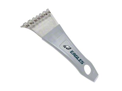 Ice Scaper with Philadelphia Eagles Logo; Gray