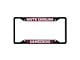 License Plate Frame with University of South Carolina Logo; Black and Black (Universal; Some Adaptation May Be Required)