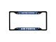 License Plate Frame with U.S. Air Force Logo; Black and Blue (Universal; Some Adaptation May Be Required)