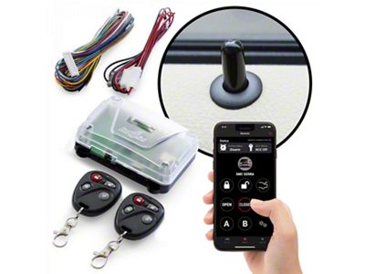 Remote Control Keyless Entry System; 4-Channel (Universal; Some Adaptation May Be Required)