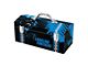 Tool Box with Carolina Panthers Logo; Blue and Black