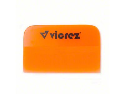 Vinyl Wrap PPF Paint Protection Squeegee; Orange; 4.50-Inch