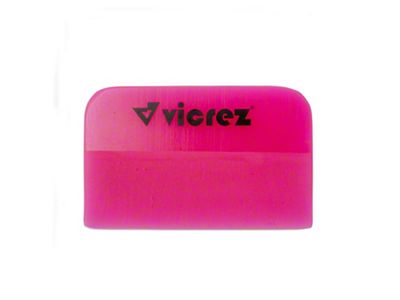 Vinyl Wrap PPF Paint Protection Squeegee; Pink; 4.50-Inch