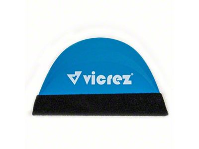 Vinyl Wrap Smart Felt Soft Blue Suede Squeegee