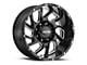 Ultra Wheels Carnage Gloss Black Milled 6-Lug Wheel; 20x10; -25mm Offset (04-08 F-150)