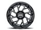 Ultra Wheels Patriot Gloss Black Milled 6-Lug Wheel; 20x9; 18mm Offset (04-08 F-150)
