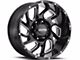 Ultra Wheels Carnage Gloss Black Milled 6-Lug Wheel; 20x9; 18mm Offset (07-13 Sierra 1500)