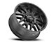 Ultra Wheels Hunter Satin Black 6-Lug Wheel; 18x9; -12mm Offset (07-13 Sierra 1500)