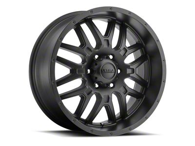 Ultra Wheels Hunter Satin Black 6-Lug Wheel; 18x9; 18mm Offset (07-13 Silverado 1500)