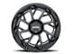 Ultra Wheels Patriot Gloss Black Milled 6-Lug Wheel; 20x9; 18mm Offset (14-18 Silverado 1500)