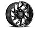 Ultra Wheels Carnage Gloss Black Milled 6-Lug Wheel; 20x10; -25mm Offset (99-06 Silverado 1500)