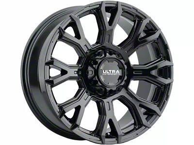 Ultra Wheels Scorpion Gloss Black 8-Lug Wheel; 20x9; 18mm Offset (03-09 RAM 2500)