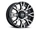 Ultra Wheels Scorpion Gloss Black with Diamond Cut Face 8-Lug Wheel; 20x10; -25mm Offset (03-09 RAM 3500 SRW)