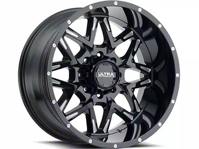 Ultra Wheels Carnivore Gloss Black 6-Lug Wheel; 20x9; 1mm Offset (04-08 F-150)