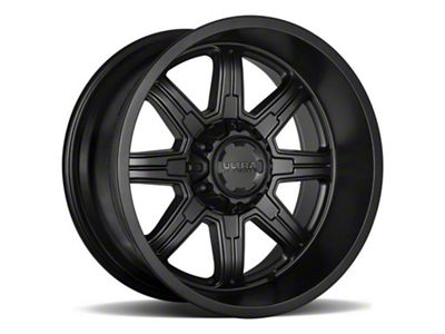 Ultra Wheels Menace Satin Black 6-Lug Wheel; 17x9; 18mm Offset (04-08 F-150)