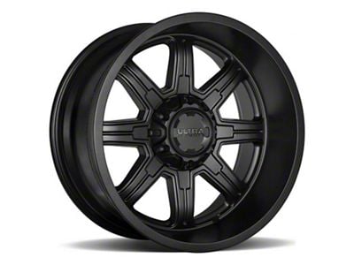 Ultra Wheels Menace Satin Black 6-Lug Wheel; 20x9; 1mm Offset (04-08 F-150)