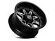 Ultra Wheels Menace Gloss Black with Diamond Cut Accents 6-Lug Wheel; 20x10; -25mm Offset (07-13 Sierra 1500)