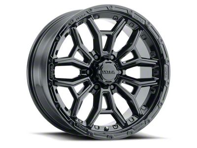 Ultra Wheels Warmonger 6 Gloss Black 6-Lug Wheel; 20x10; -25mm Offset (07-13 Silverado 1500)