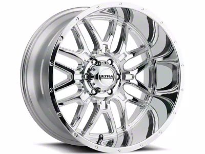 Ultra Wheels Hunter Chrome 8-Lug Wheel; 18x9; 12mm Offset (11-14 Silverado 2500 HD)