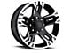 Ultra Wheels Maverick Gloss Black Machined 6-Lug Wheel; 18x9; 12mm Offset (07-14 Yukon)