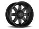 Ultra Wheels Menace Satin Black 6-Lug Wheel; 17x9; 12mm Offset (07-14 Yukon)