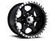 Ultra Wheels Rogue Gloss Black Machined 6-Lug Wheel; 17x8; 10mm Offset (07-14 Yukon)