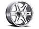 Ultra Wheels Badlands Polished 5-Lug Wheel; 17x9; 10mm Offset (09-18 RAM 1500)