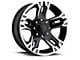 Ultra Wheels Maverick Gloss Black Machined 5-Lug Wheel; 17x8; 20mm Offset (09-18 RAM 1500)