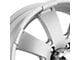 Ultra Wheels Mako Bright Silver with Ultra Armor All-Season Coating 8-Lug Wheel; 17x8; 25mm Offset (11-16 F-250 Super Duty)