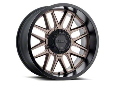 Ultra Wheels Butcher Dark Satin Bronze 8-Lug Wheel; 18x9; 12mm Offset (11-16 F-350 Super Duty SRW)