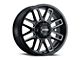 Ultra Wheels Butcher Gloss Black Milled 8-Lug Wheel; 20x9; -12mm Offset (11-16 F-350 Super Duty SRW)