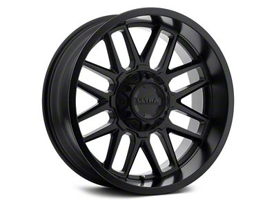 Ultra Wheels Butcher Satin Black 8-Lug Wheel; 20x9; 18mm Offset (11-16 F-350 Super Duty SRW)