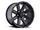 Ultra Wheels Crusher Satin Black 8-Lug Wheel; 20x9; 18mm Offset (11-16 F-350 Super Duty SRW)