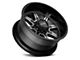 Ultra Wheels Menace Gloss Black with Diamond Cut Accents 8-Lug Wheel; 17x9; 12mm Offset (11-16 F-350 Super Duty SRW)