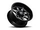 Ultra Wheels Menace Gloss Black with Diamond Cut Accents 6-Lug Wheel; 18x9; 12mm Offset (14-18 Silverado 1500)